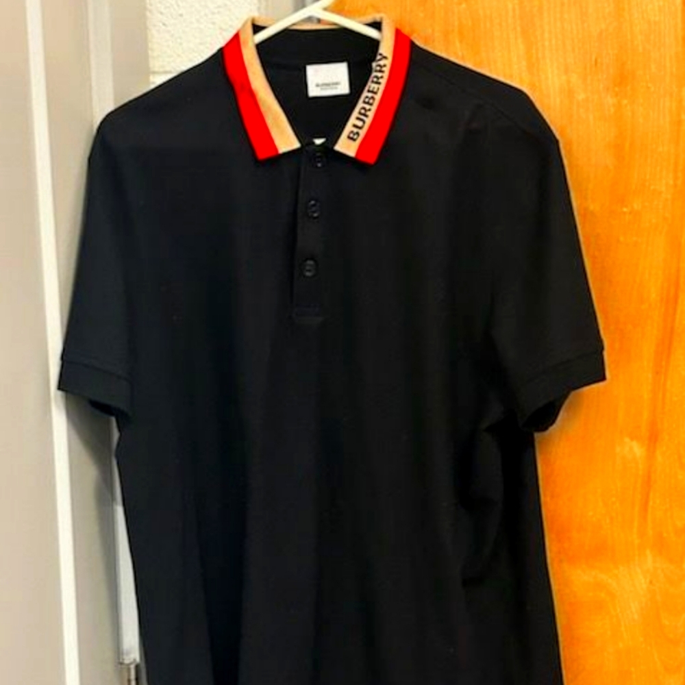 Men Burberry polo shirt